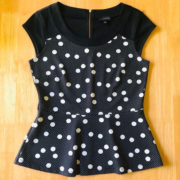 The Limited Tops - *BUNDLE FOR A DEAL* The Limited Polka Dot Blouse